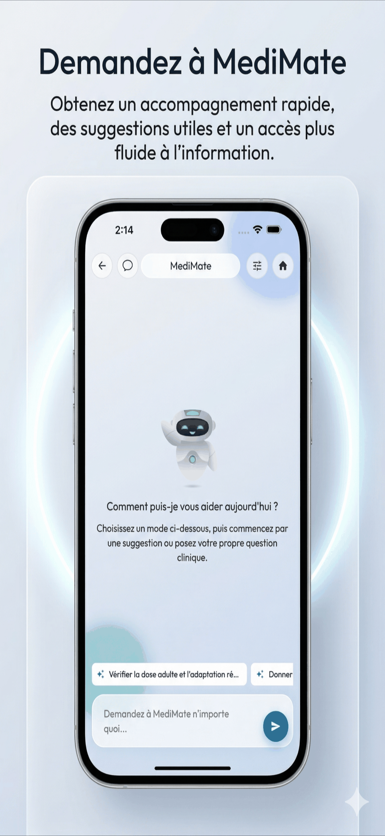 Capture d’écran MediHelp 3