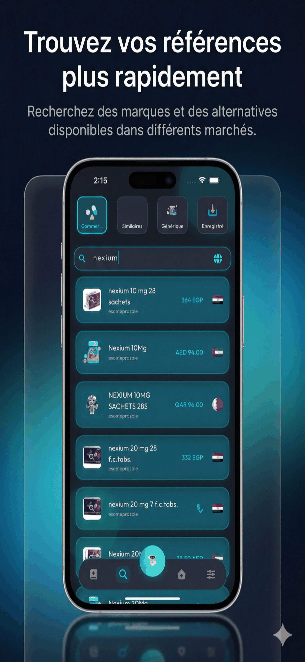 Capture d’écran MediHelp 5