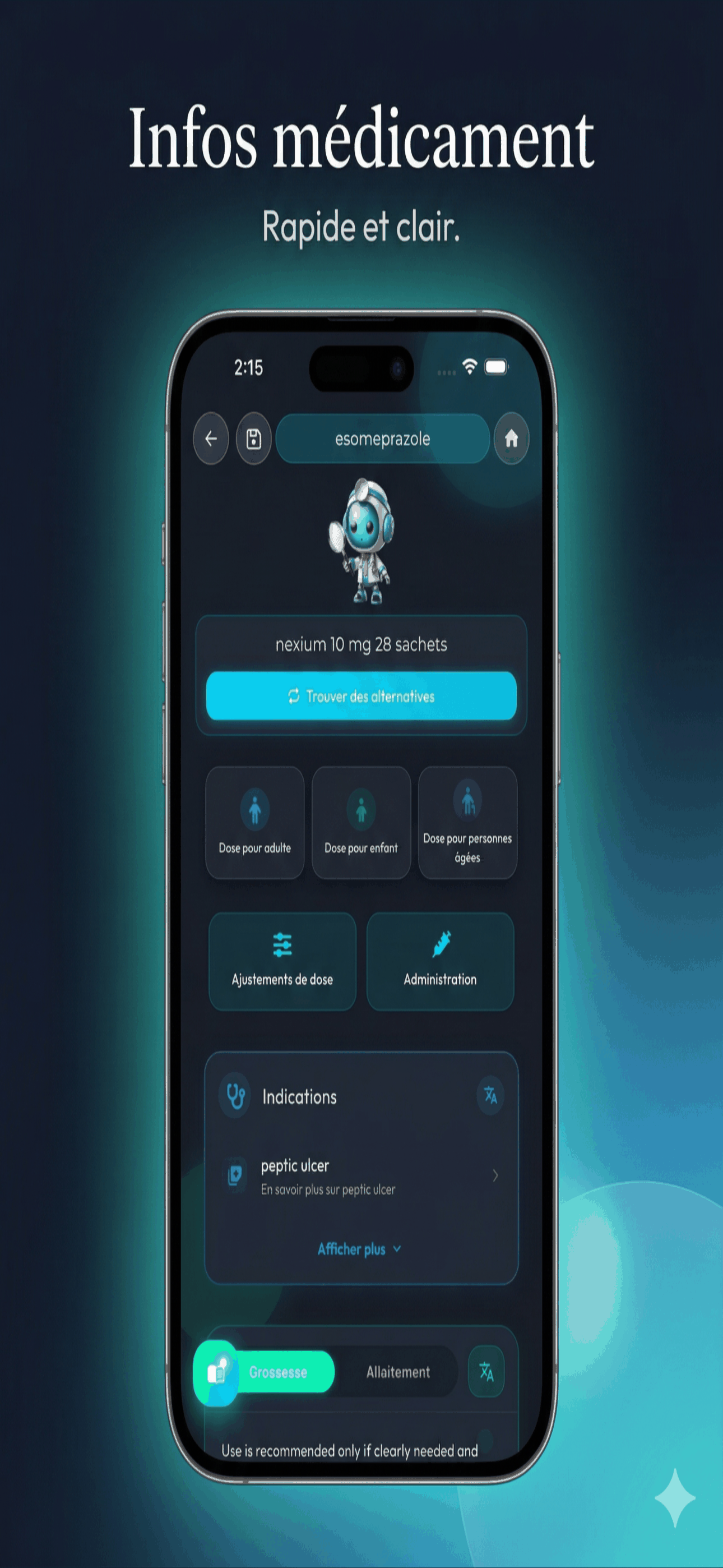 Capture d’écran MediHelp 8